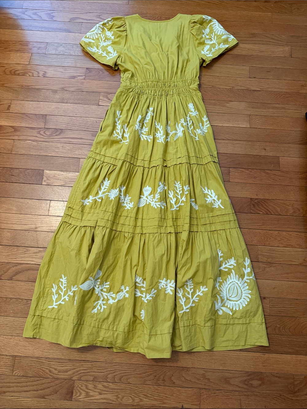 Anthropologie Yellow Somerset Printed Maxi
Dress - Picture 8 of 8